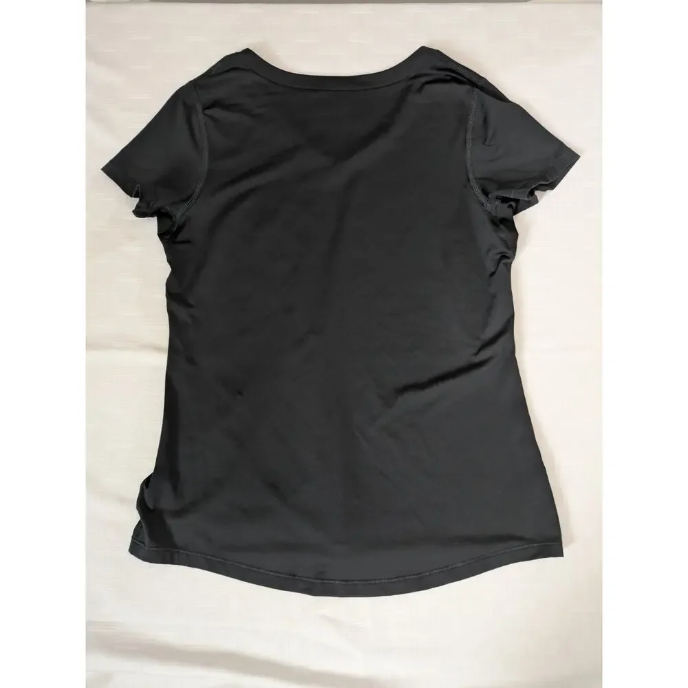 Lot of 2 Activewear Tops Nike Dri-FIT Black XL , Reel Legends Orange Size L